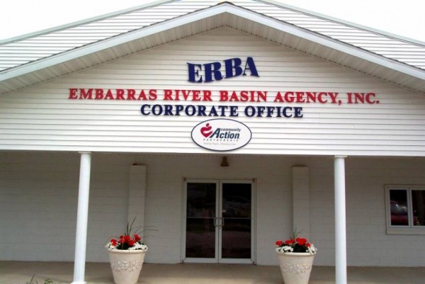 Embarras River Basin Agency building front