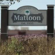 Welcome to Mattoon street sign